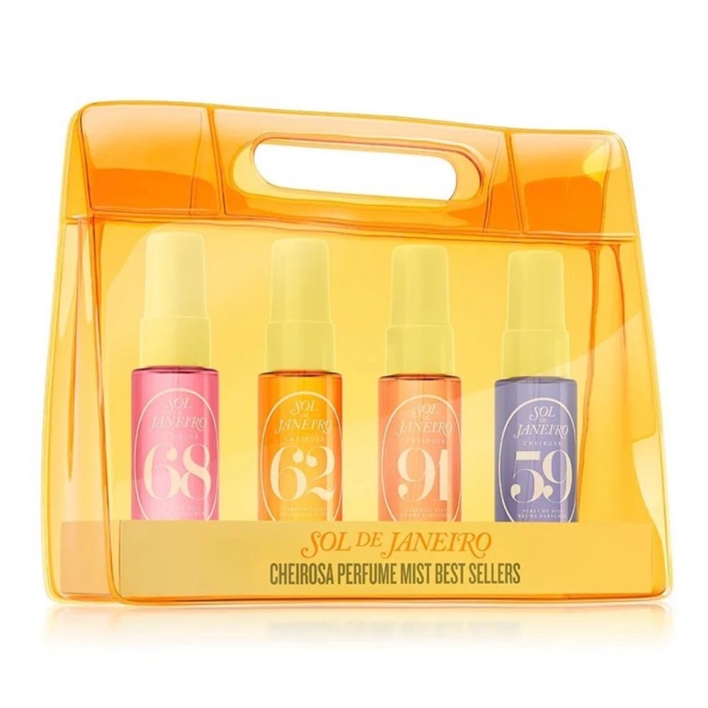 Sol de Janeiro Cheirosa Perfume Mist Best Sellers 4-Pack - Yellow Bag 💛